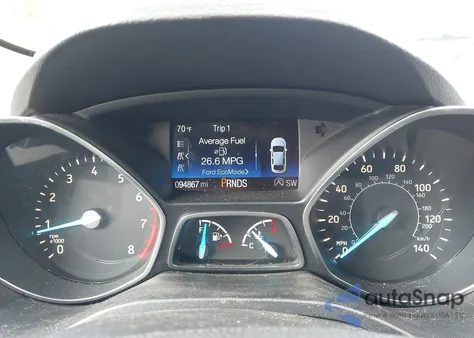 2017 Ford Escape Se из США, поврежденный, VIN 1FMCU9GD6HUE39413